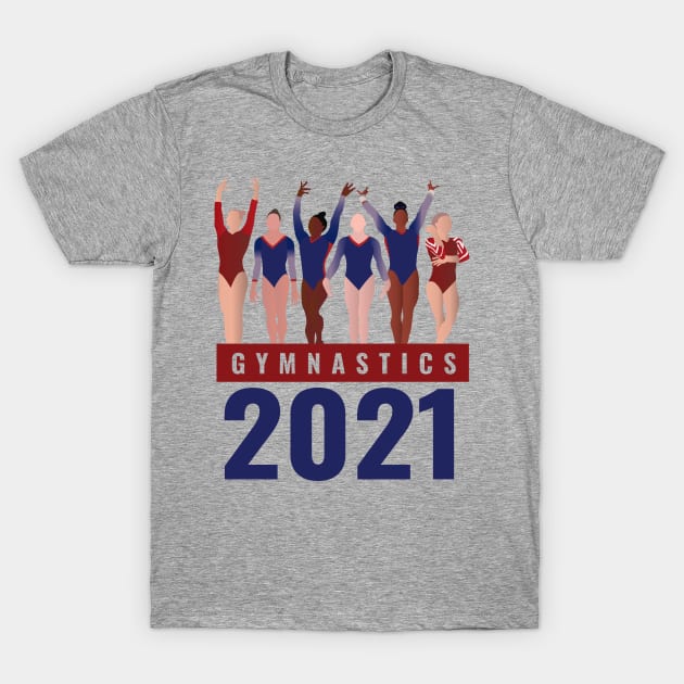 2021 Gymnastics T-Shirt by FlexiblePeople